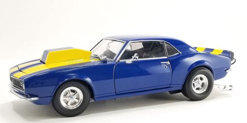 Acmemodels - CHEVROLET CAMARO Z/28 COUPE DRAGSTER OUTLAWS 1968 BLUE YELLOW