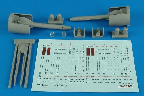 Aerobonus - 1/48 Ch-25ML (AS-10 Karen) air-to-ground missiles