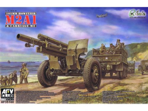 AFV-Club - M2A1 105mm Howitzer & Carriage M2