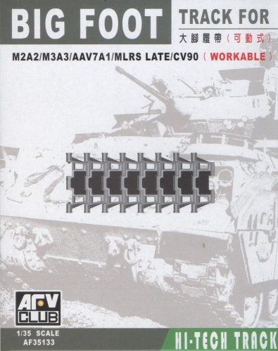 AFV-Club - Big Foot Track For M2A2/ M3A2/ AAV7A1/ MLRS/ CV90