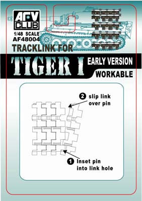 AFV-Club - Tiger I early Track links