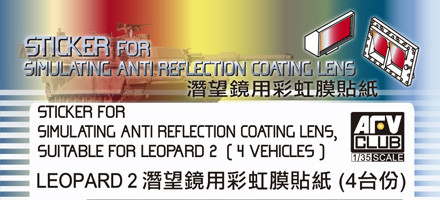 AFV-Club - Anti reflection coating for Leopard 2