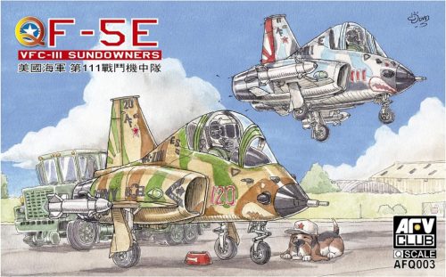 AFV-Club - F-5E/N Tiger II VFC-111 Sundowners Egg Plane