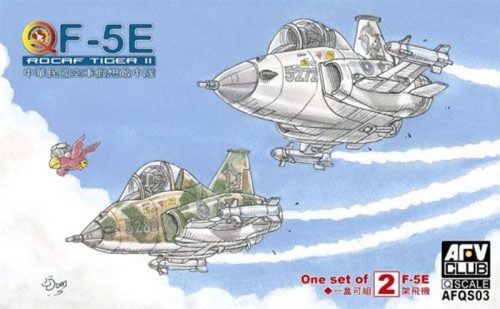 Afv-Club - F-5E Rocaf Tiger II Egg Planes