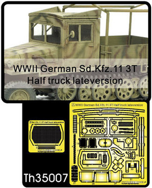 Afv-Club - Set for Sd.Kfz.11 3t Half Truck (late)