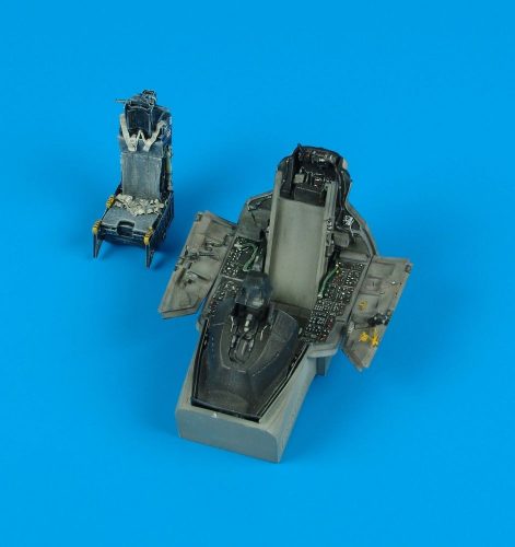 Aires - F-16C/CJ Falcon cockpit set Für Tamiya Bausatz.