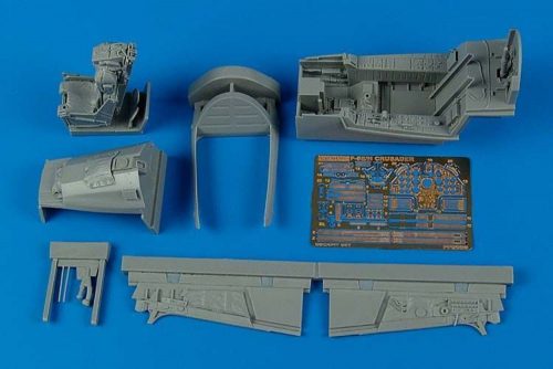 Aires - F-8E/H Crusader cockpit set für Trumpeter Bausatz