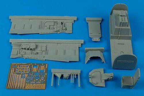 Aires - P-51D Mustang cockpit set Für Trumpeter Bausatz