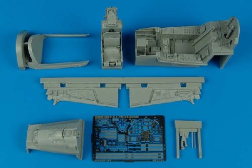 Aires - F-8J Crusader cockpit set for Trumpeter