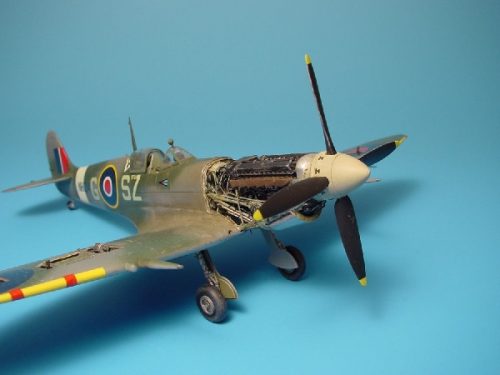 Aires - 1/48 Spitfire Mk. IX detail engine set