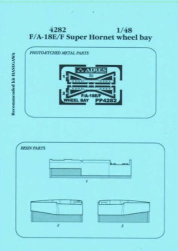 Aires - F/A-18E/F Super Hornet wheel bay for Hasegawa