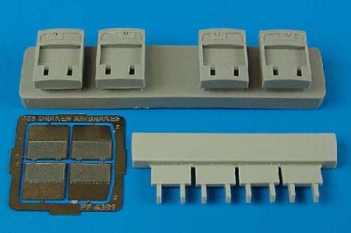 Aires - J35 Draken Airbrakes for Hasegawa kit