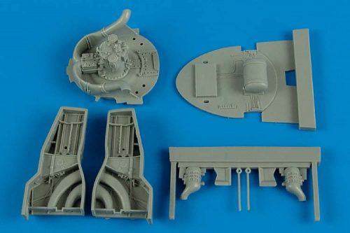 Aires - 1/48 F8F-1 Bearcat wheel bays