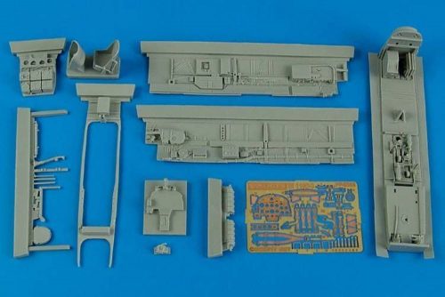 Aires - Bf 110D-3 cockpit set for Cyber-Hobby