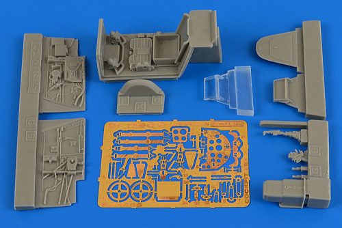 Aires - Bf 109G-6(late) cockpit set for Eduard