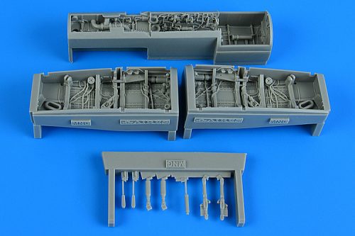 Aires - 1/48 F/A-18E/F/G Super Hornet wheel bay for MENG kit