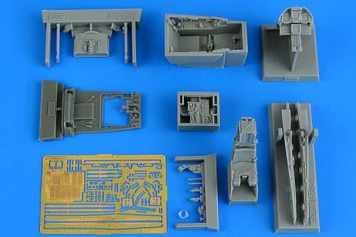 Aires - 1/48 F/A-18E Super Hornet cockpit set for MENG kit