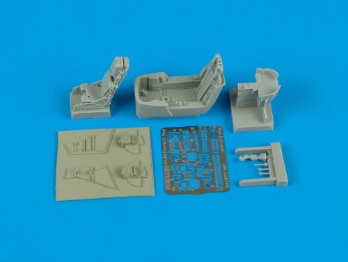 Aires - AV-8B Plus Harrier II cockpit set für Hasegawa Bausatz