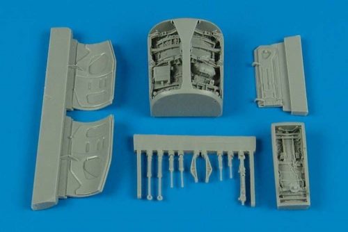 Aires - F-16l Sufa wheel bay for Hasegawa