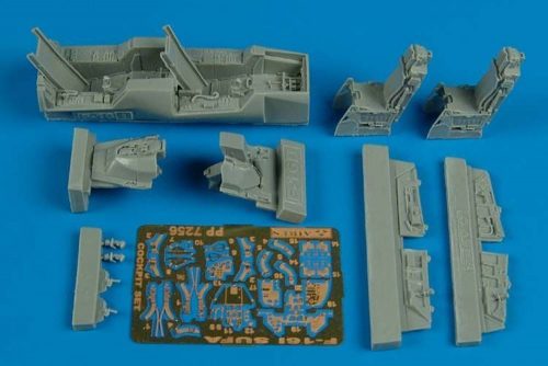 Aires - F-16l Sufa cockpit set for Hasegawa