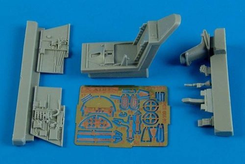 Aires - Bf-109E-3/E-4 cockpit set for Airfix