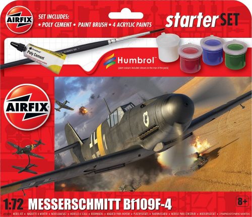 Airfix - Starter Set - Messerschmitt Bf109F-4