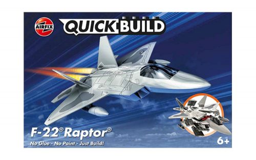 Airfix - QUICKBUILD F22 Raptor - Snap-fit