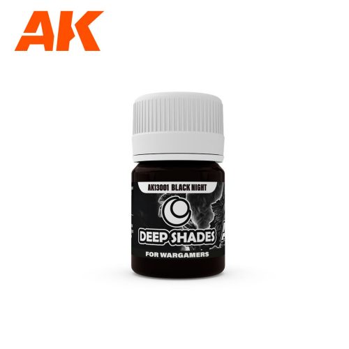 AK Interactive - AK13001 BLACK NIGHT - Deep Shade (30ml) - Acrylic Paint