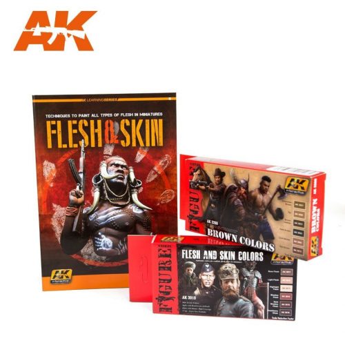 AK-Interactive - Flesh and skin promo pack