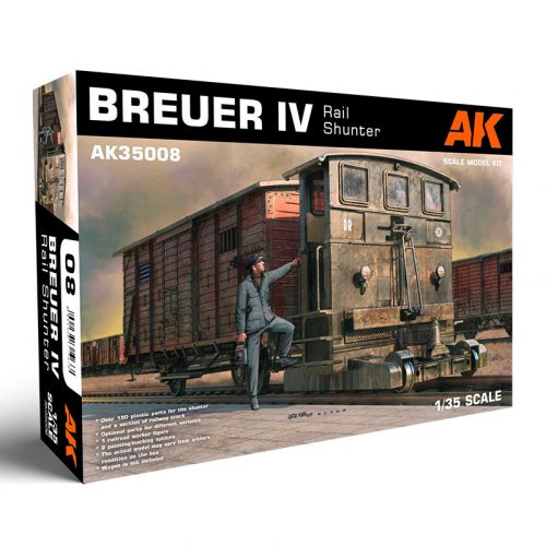 AK Interactive - 1:35 Breuer IV Rail Shunter