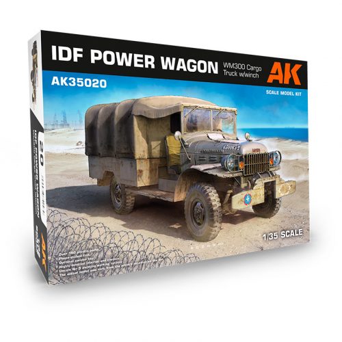 AK Interactive - Idf Power Wagon Wm300 W/Winch 1/35