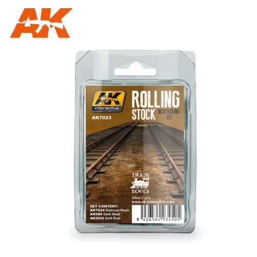 AK Interactive - Rolling Stock Weathering Set Train Series