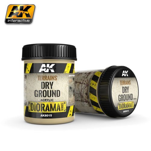 AK Interactive - Terrains Dry Ground - 250Ml (Acrylic)