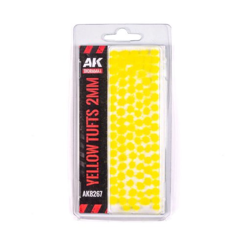 AK Interactive - YELLOW - FANTASY TUFTS 2MM