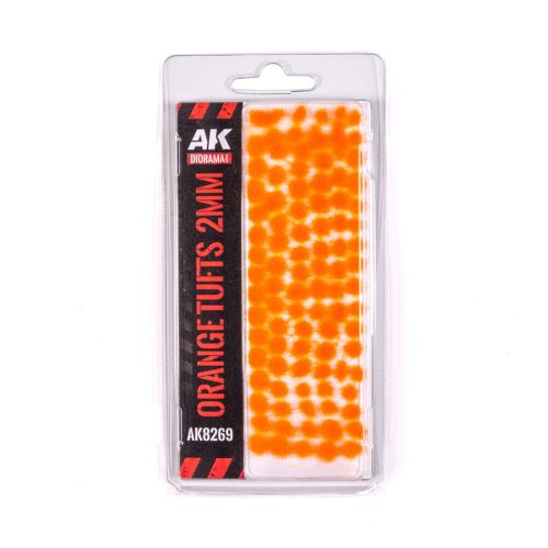 AK Interactive - ORANGE - FANTASY TUFTS 2MM