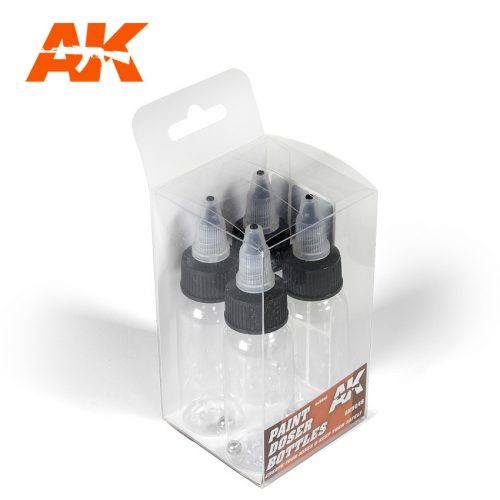 AK Interactive - Paint Doser Bottles 4x30ml