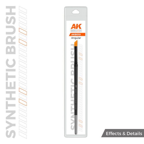 AK Interactive - AK SYNTHETIC BRUSH - ANGULAR