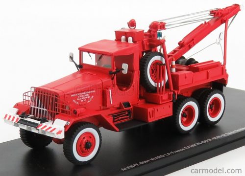 Alerte - Ward La France M1A1 Truck 3-Assi Sapeurs Pompiers Wrecker 1944 - Autogru - Carro Attrezzi - Crane - Grue Red White