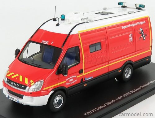 Alerte - Iveco Fiat New Daily 50-18 Van Sdis 36 Sapeurs Pompiers Plongeurs 2019 Red White