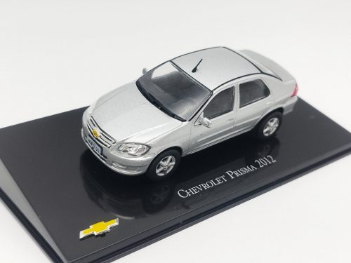 Altaya - 1:43 Chevrolet Prisma 2012, Chevrolet Collection Ed. 40, Silver - Altaya