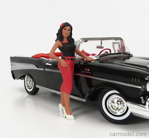 American Diorama - Figures Pin-Up - Carroll Black Red