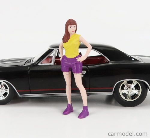 American Diorama - Figures Cara - Gilrs Night Out Yellow Purple