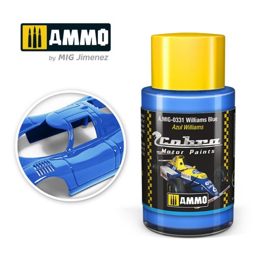 AMMO - COBRA MOTOR Williams Blue