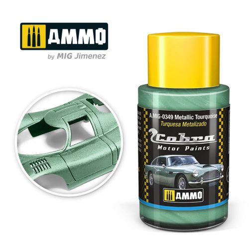 AMMO - COBRA MOTOR Metallic Tourquoise