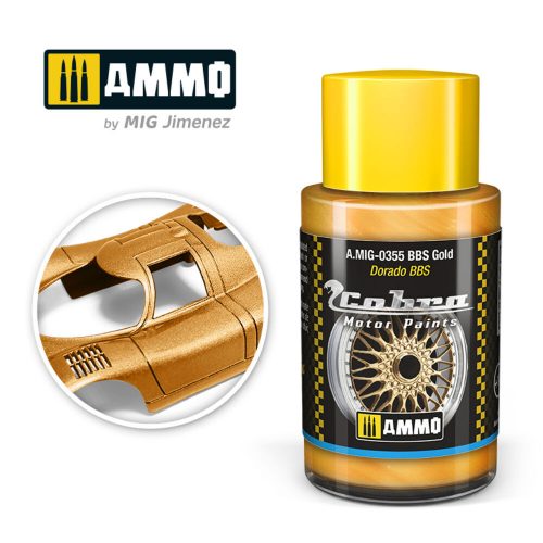 AMMO - COBRA MOTOR BBS Gold