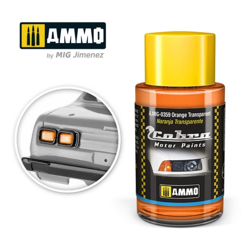 AMMO - COBRA MOTOR Orange transparent