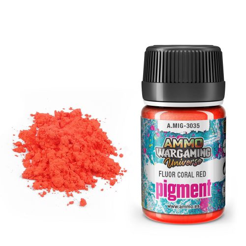 AMMO by MIG Jimenez - Pigment Fluor Coral Red