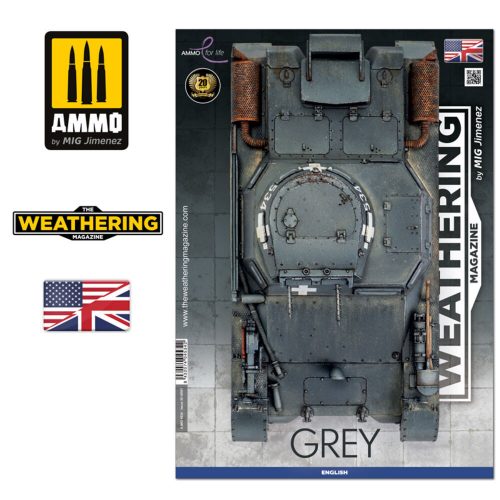 AMMO by MIG Jimenez - THE WEATHERING MAGAZINE 35 - Grey (English)