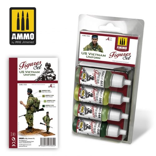 AMMO - Us Vietnam Uniform Figures Set