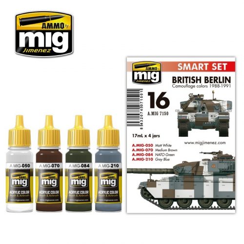 AMMO - British Berlin Camouflage Colors 1988-1991